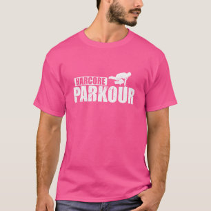 Hardcore Parkour sporttraining fitness jongen T-shirt