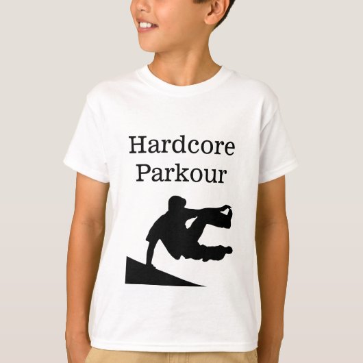 Hardcore Parkour T-shirt (Voorkant)