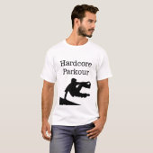 Hardcore Parkour T-shirt (Voorkant volledig)