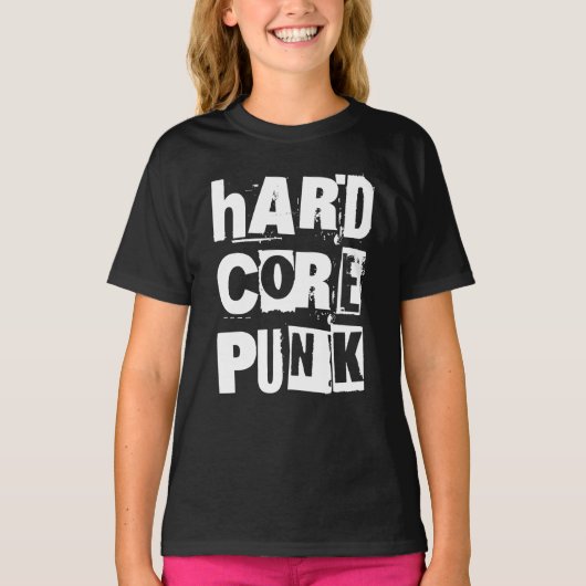 hardcore punk t-shirt (Voorkant)