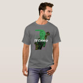 Hardcore Rave Music Raver 90s EDM DJ Rave gift T-shirt (Voorkant volledig)