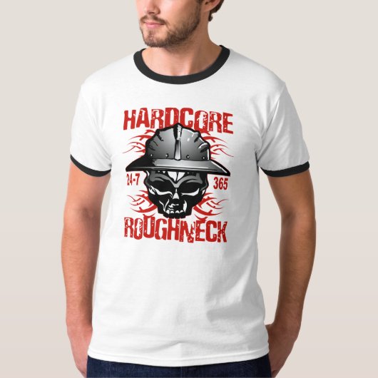 HARDCORE ROUGHNECK T-SHIRT (Voorkant)