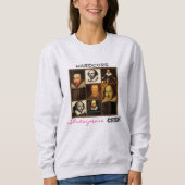 Hardcore Shakespeare Geek Vrouwen Zweet Shirt (Voorkant)