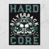 HARDCORE SILVERBACK GORILLA BRIEFKAART (Voorkant)