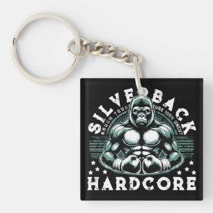 HARDCORE SILVERBACK GORILLA SLEUTELHANGER