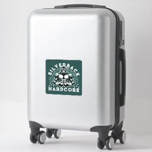 HARDCORE SILVERBACK GORILLA STICKER