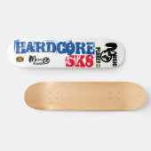 HARDCORE SK8 Skateboard, 7¾" Deck Persoonlijk Skateboard (Horizontaal)