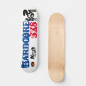 HARDCORE SK8 Skateboard, 7¾" Deck Persoonlijk Skateboard (Voorkant)