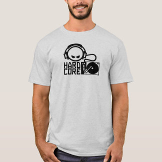 Hardcore Smilie Dj T-shirt