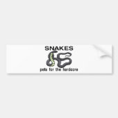 Hardcore Snakes Bumpersticker (Voorkant)