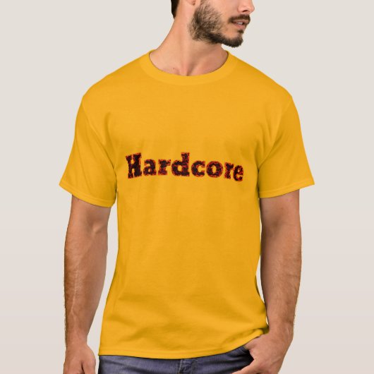 Hardcore, t-shirt, te koop! t-shirt (Voorkant)