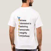 HardcORe T-Shirt voor DNC (Achterkant)