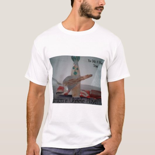 Hardcore Ukelele Playin. T-shirt (Voorkant)