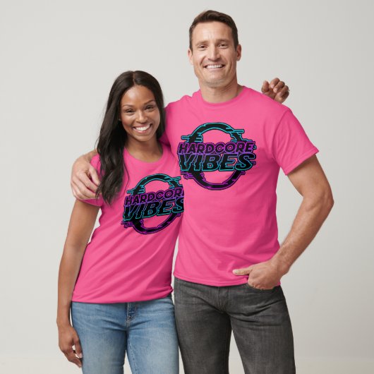 Hardcore Vibes Shirt Rave Kandi Kind Hardstyle Tec (Unisex)