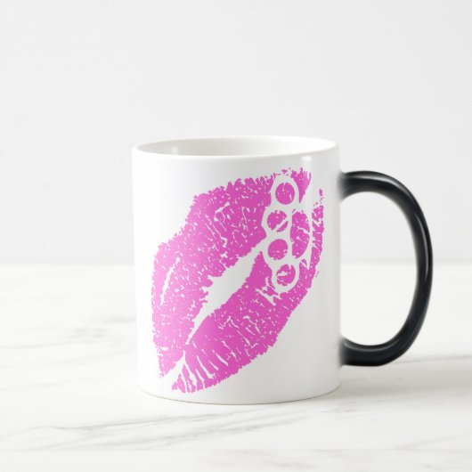 Hardcore XIII's Mok van 11 oz zwart/wit morphing (Rechts)