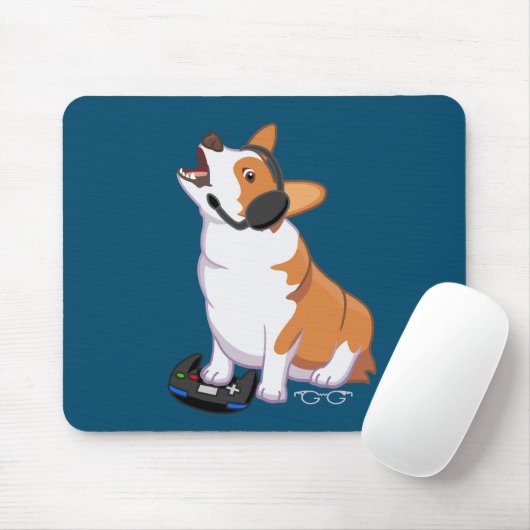 Hardcorgi Gamer Muismat (Met muis)