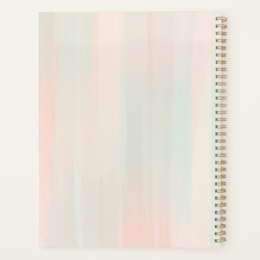 hardcover journaal planner (Achterkant)