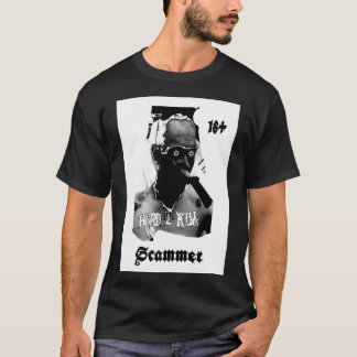 Harde 2-dodelijke cammer Het leven is bedrog T-shirt