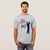 Harde aandrijving bij 60 Golf T-shirt (Voorkant volledig)