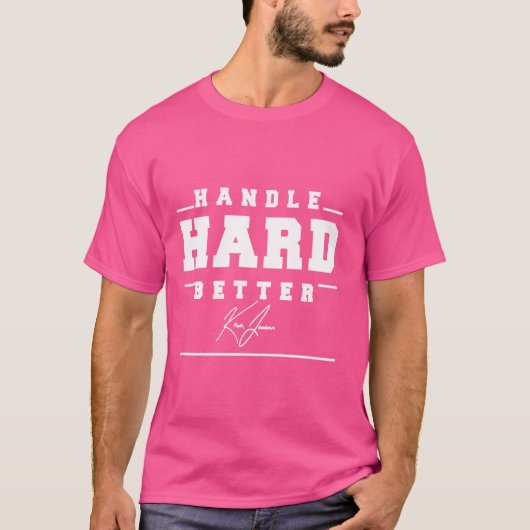 Harde aanpak beter t-shirt (Voorkant)