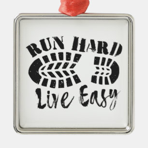 Harde, actieve, eenvoudige uitvoering metalen ornament