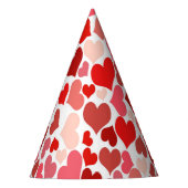 Harde afdrukken Rood en Roze Feesthoedjes (Voorkant)