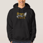 Harde arbeid belonde gebedden beantwoordden meme 2 hoodie (Voorkant)