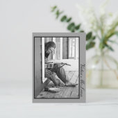 Harde arbeid briefkaart (Staand voorkant)