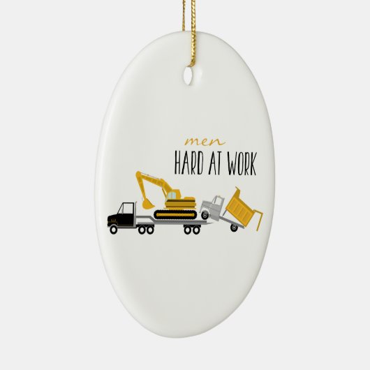 Harde arbeid keramisch ornament (Rechts)