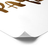 Harde arbeid loont poster (Hoek)