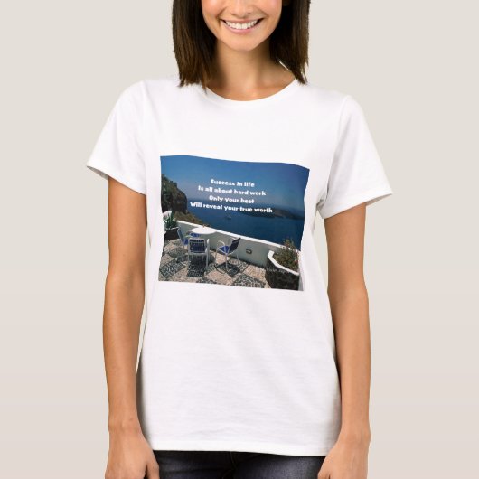Harde arbeid t-shirt (Voorkant)