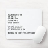 Harde bestanden muismat (Met muis)