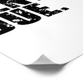 Harde buikbouwer - Gewichtstofinstallatie Huur Poster (Hoek)