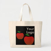 Harde Canvas tas met Logo-ruimte (Voorkant)