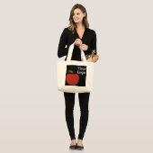 Harde Canvas tas met Logo-ruimte (Voorkant (model))