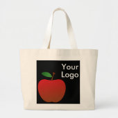Harde Canvas tas met Logo-ruimte (Voorkant)