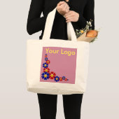 Harde Canvas tas met Logo-ruimte (Voorkant (product))