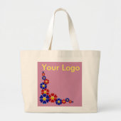 Harde Canvas tas met Logo-ruimte (Voorkant)