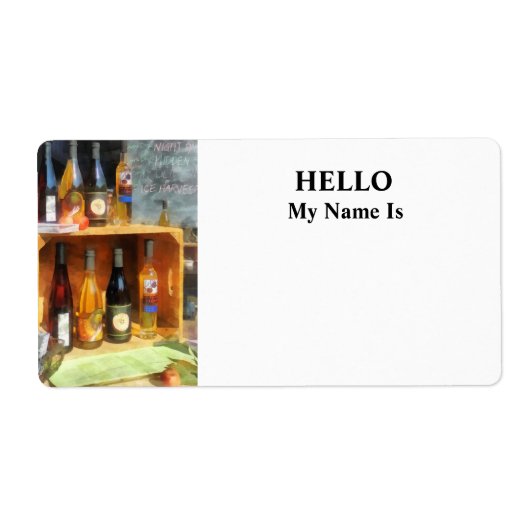 Harde cider etiket (Voorkant)