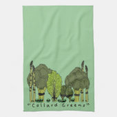Harde Core Collard Greens Theedoek (Verticaal)