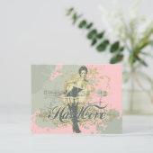 Harde-core-Girl-T-shirts en cadeautjes Briefkaart (Staand voorkant)