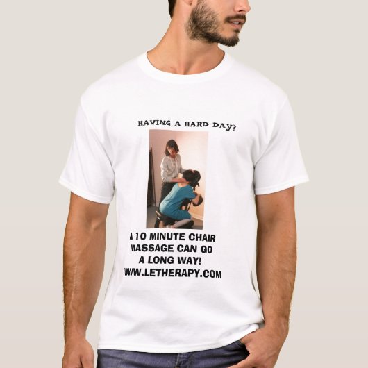 Harde dag geen Afbeelding meer T-shirt (Voorkant)