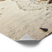 Harde dag in het surf poster (Hoek)