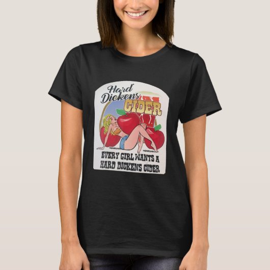 Harde dickens cider t-shirt (Voorkant)