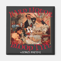 Harde drank Bloedgroep W positief Whiskey