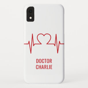 Harde EKG-aangepaste naam en telefoongesprekken Case-Mate iPhone Case