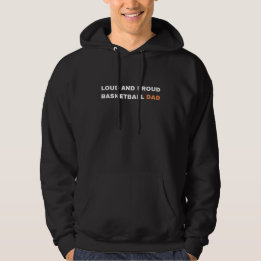 Harde en trotse basketbal vader hoodie