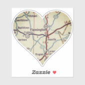 Harde Flemington NJ Sticker (Vel)