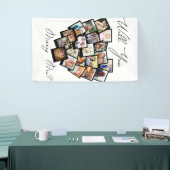 Harde foto Collage zal je laten zien dat ik zwart  Spandoek (Beurs)