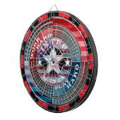 Harde game in het Amerikaanse dartboard Dartbord (Voorkant Rechts)